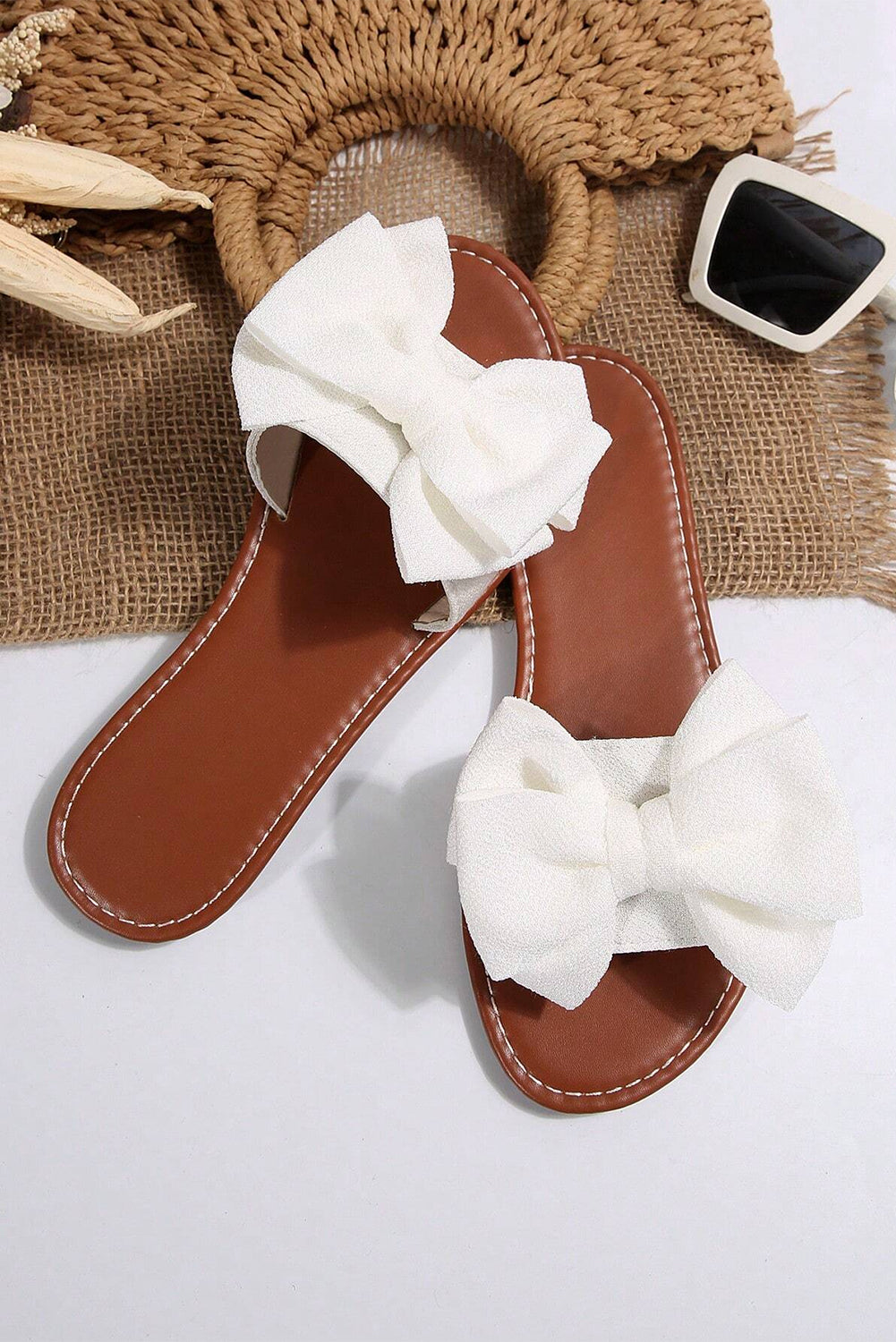 Sunday Rodeo Bow Slippers