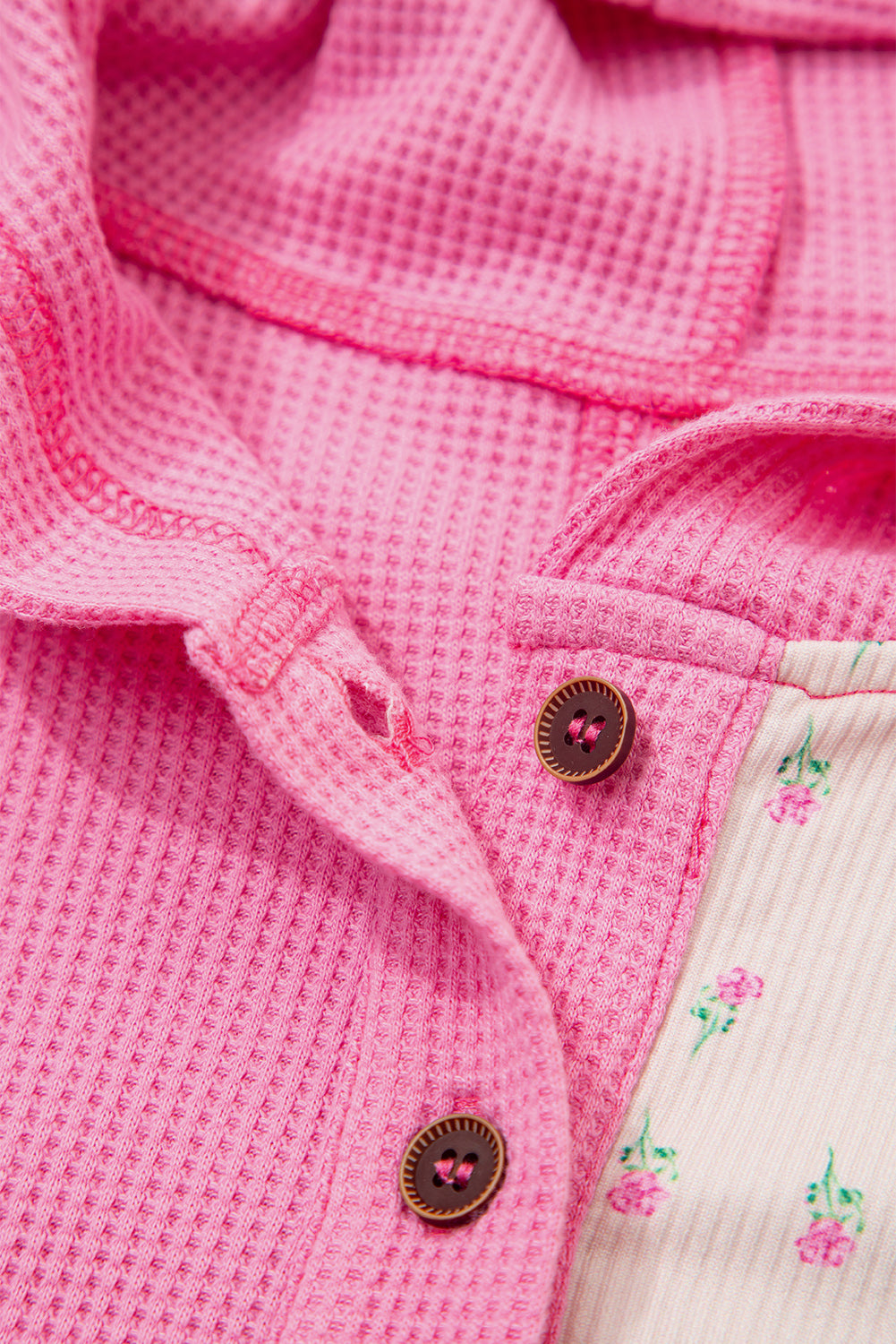 Pink Meadow Patchwork Pullover