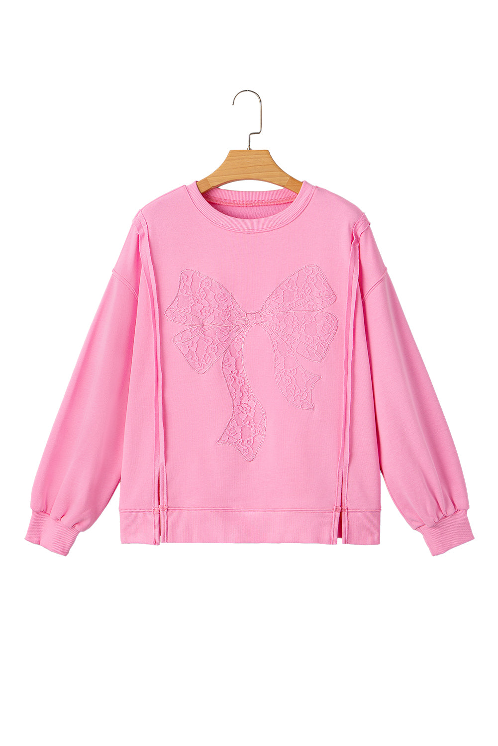 Cowgirl Charm Lace Bow Sweatshirt