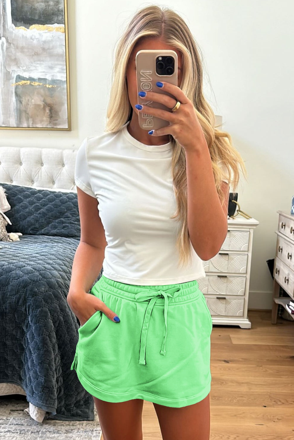 Lime High Noon Skort