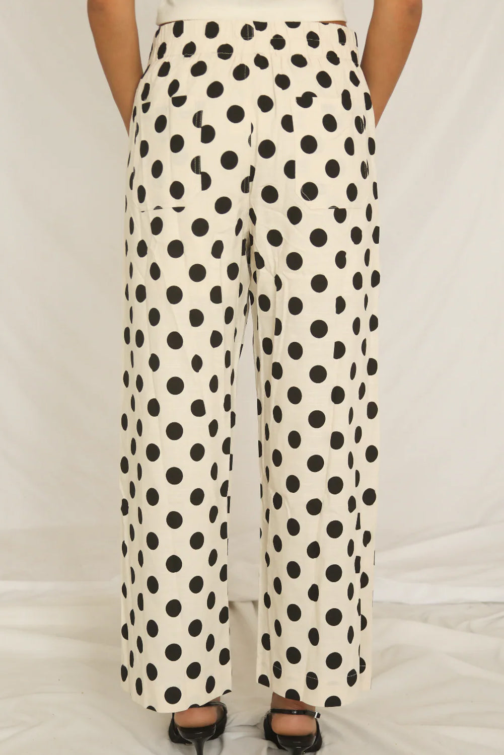 Prairie Dots Wide Leg Pants
