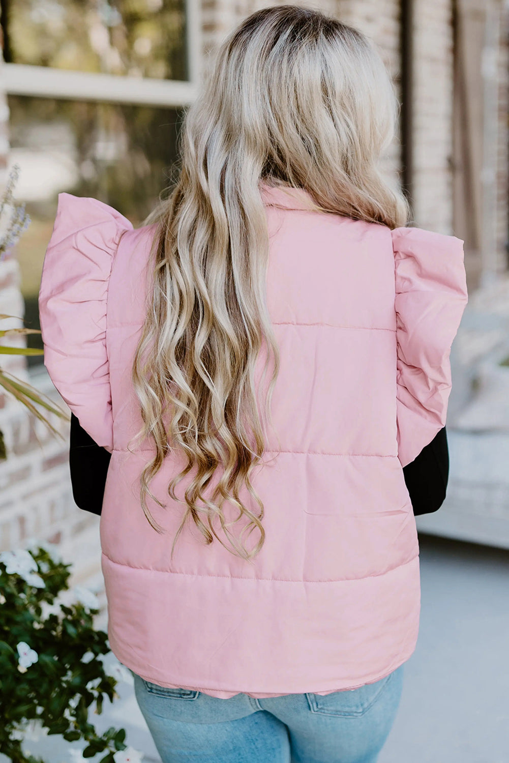 Blush Breeze Puffer Vest