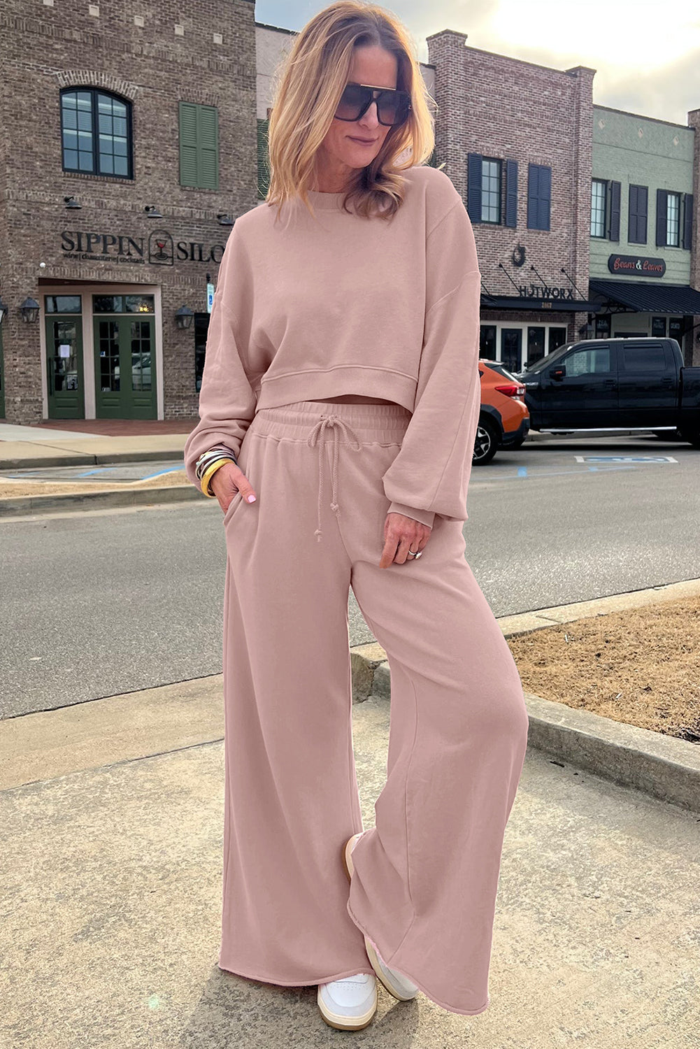 Prairie Pink Flare Co-Ord