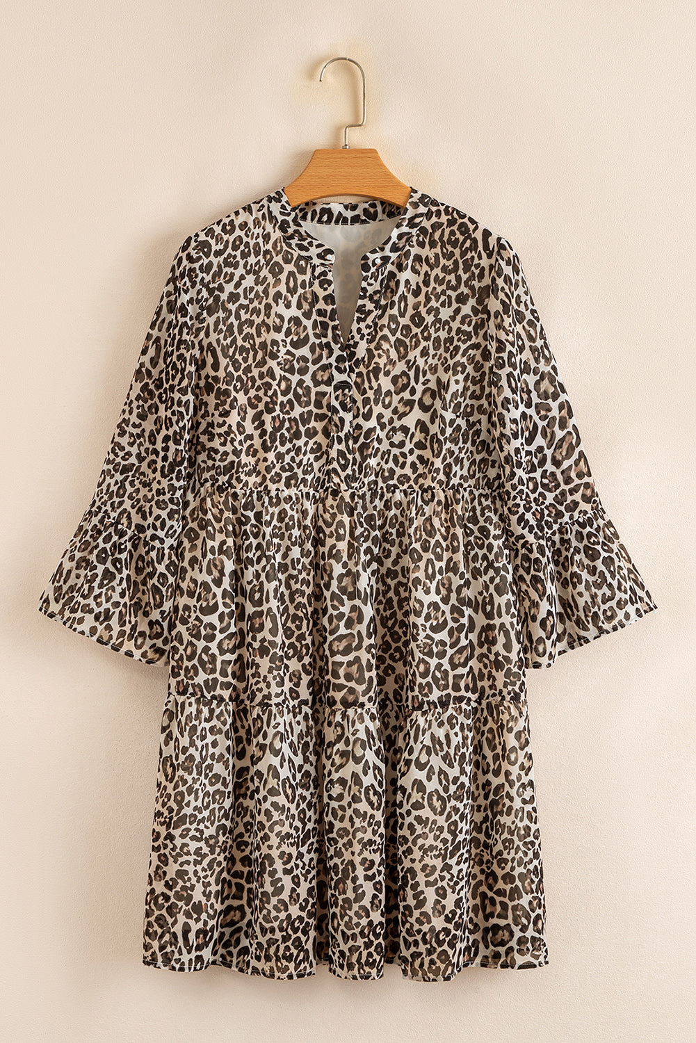 Savannah Swing Leopard Dress