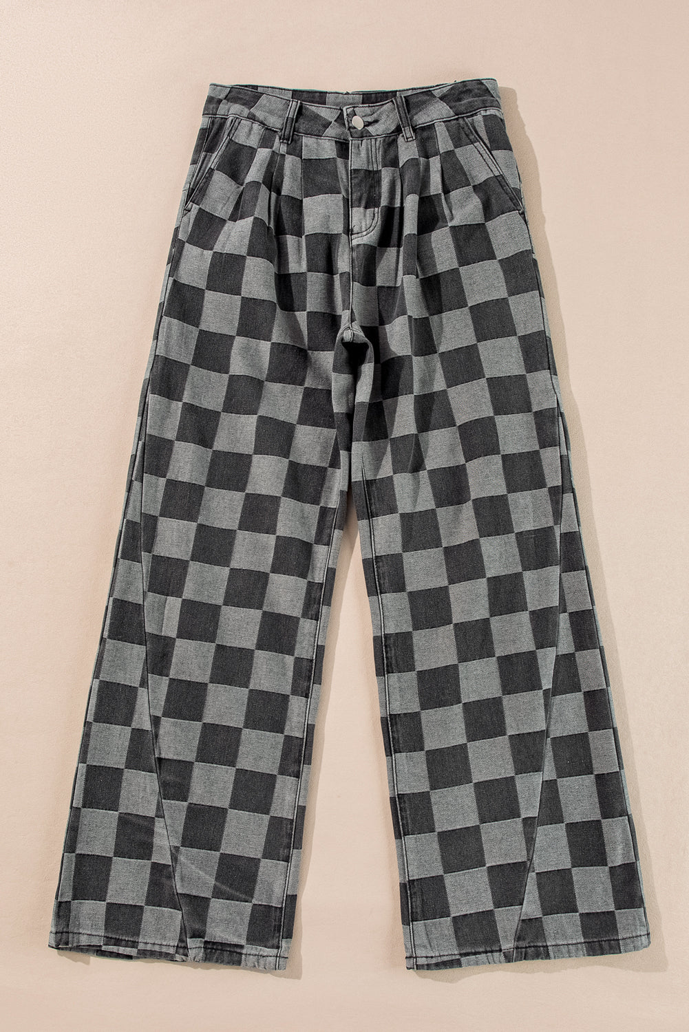 Dusty Checkered Light Jeans