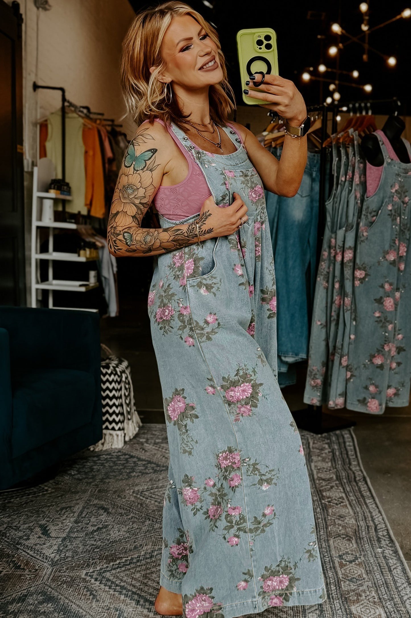 Southern Charm Floral Jumpsuit