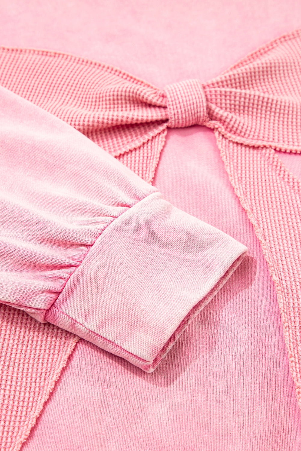 Pink Belle Waffle Top