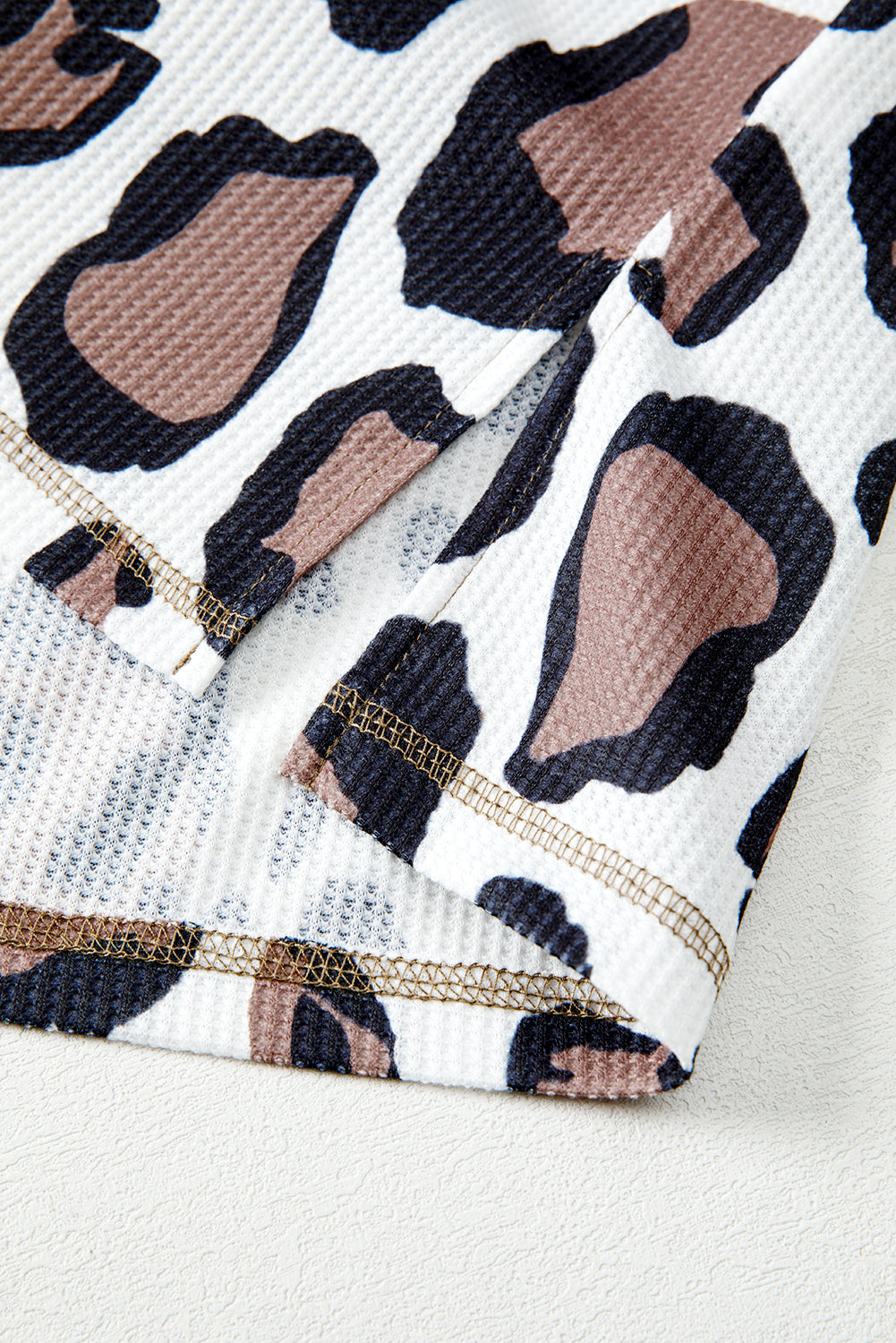 Golden Prairie Leopard Hoodie