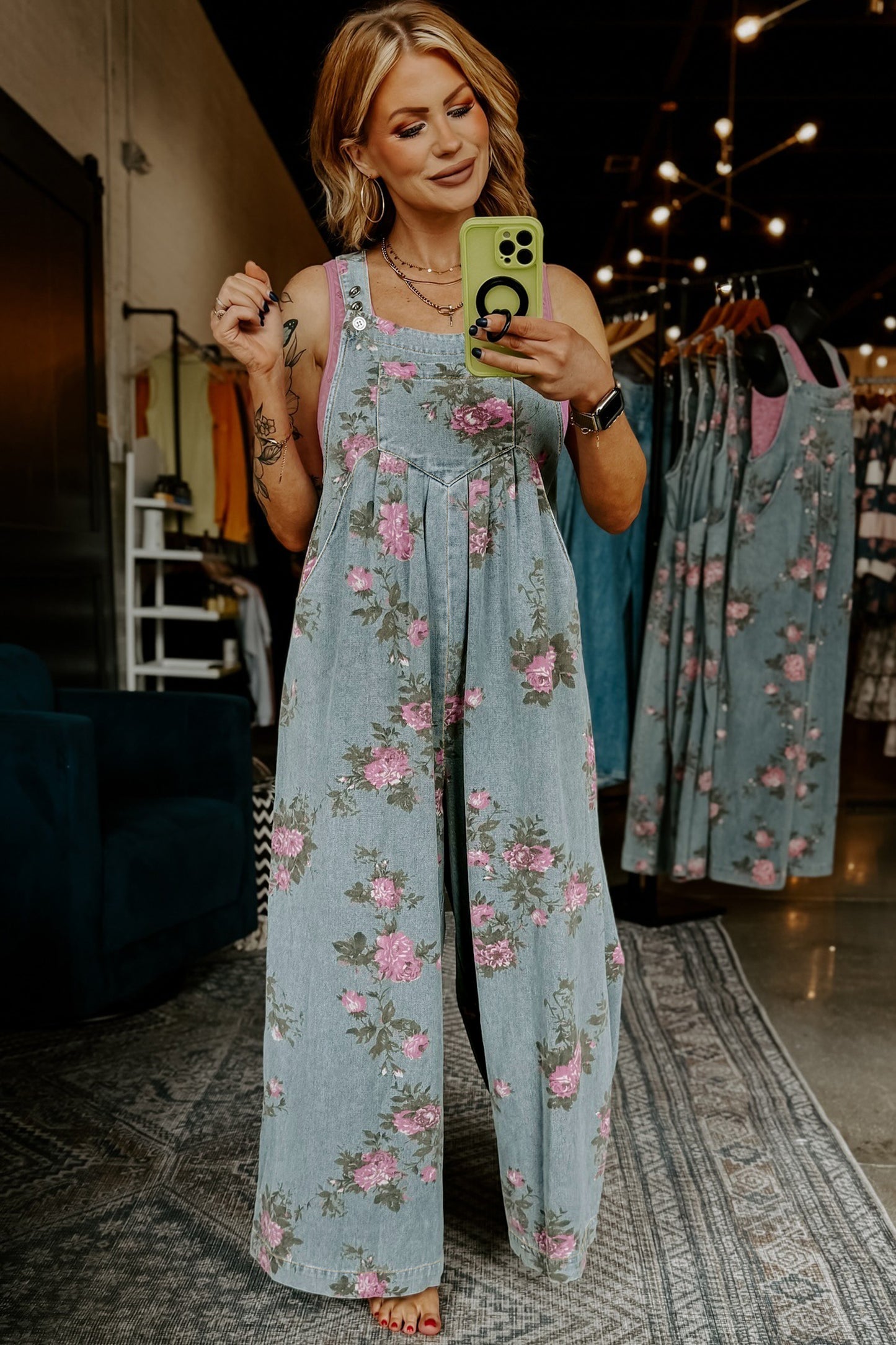 Southern Charm Floral Jumpsuit