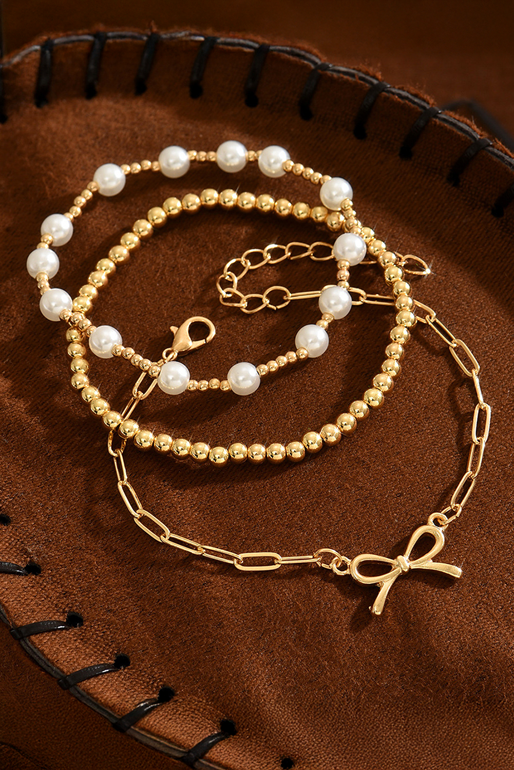 Golden Darling Layered Bracelet Set