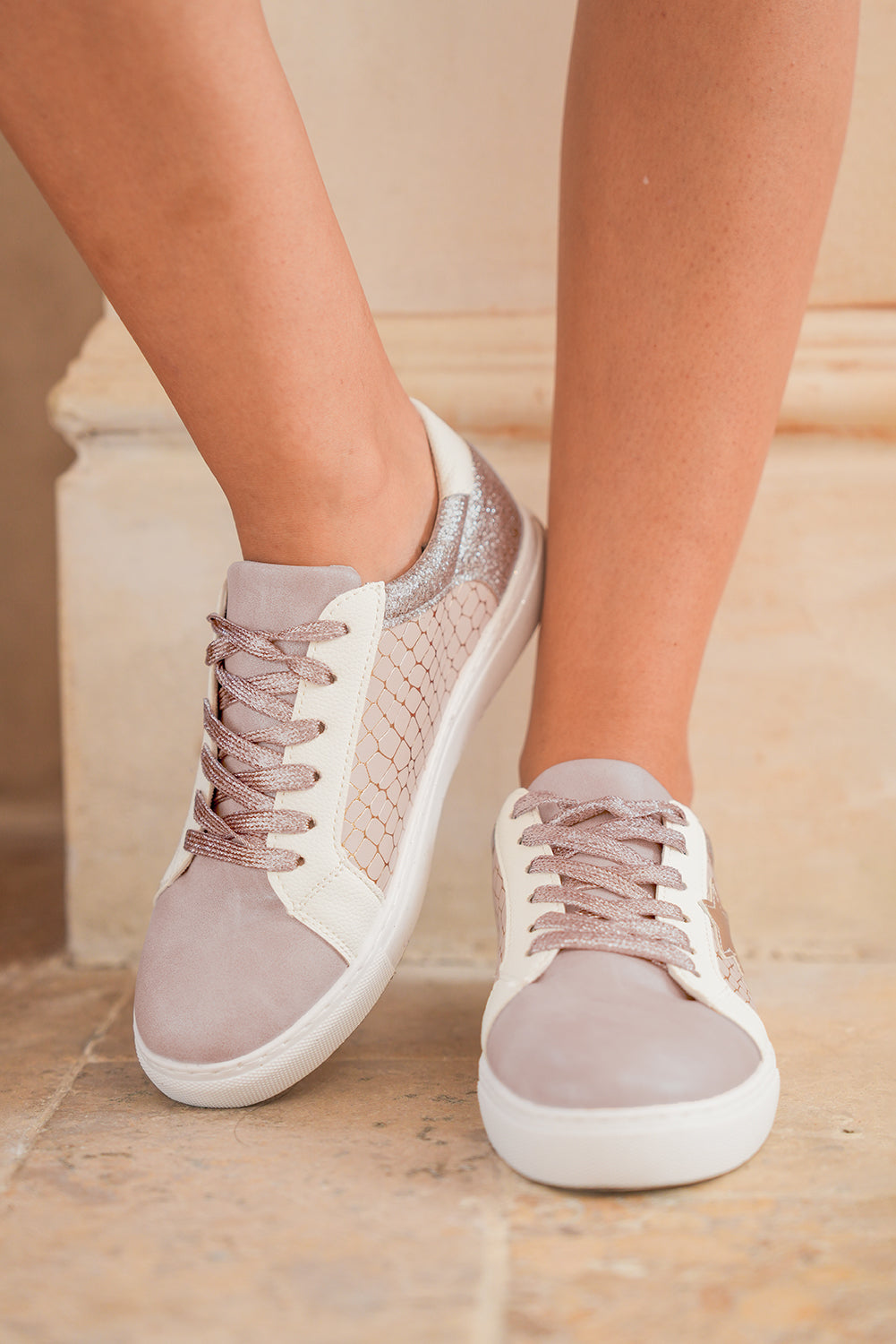 Dust & Dazzle Star Sneakers