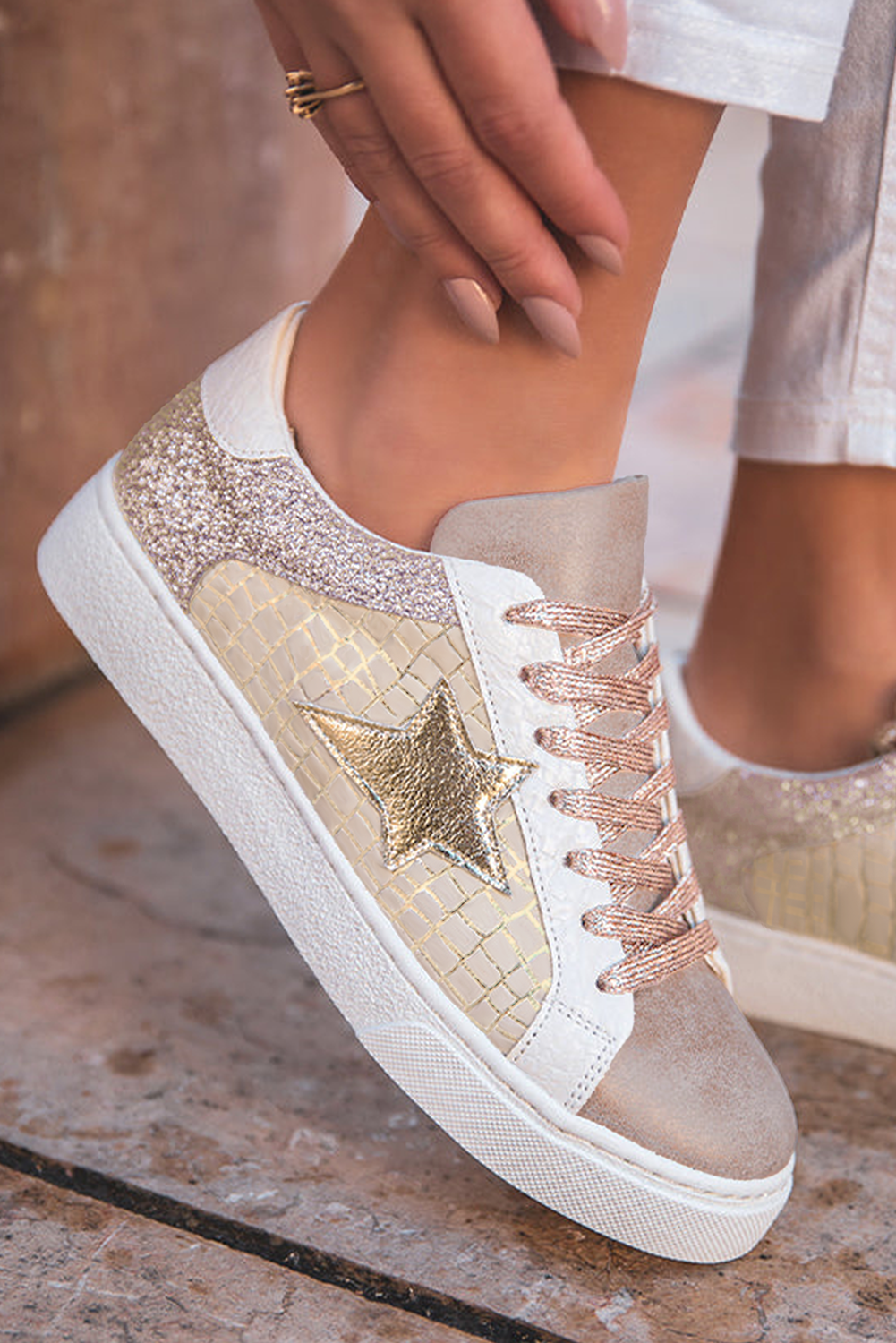 Dust & Dazzle Star Sneakers