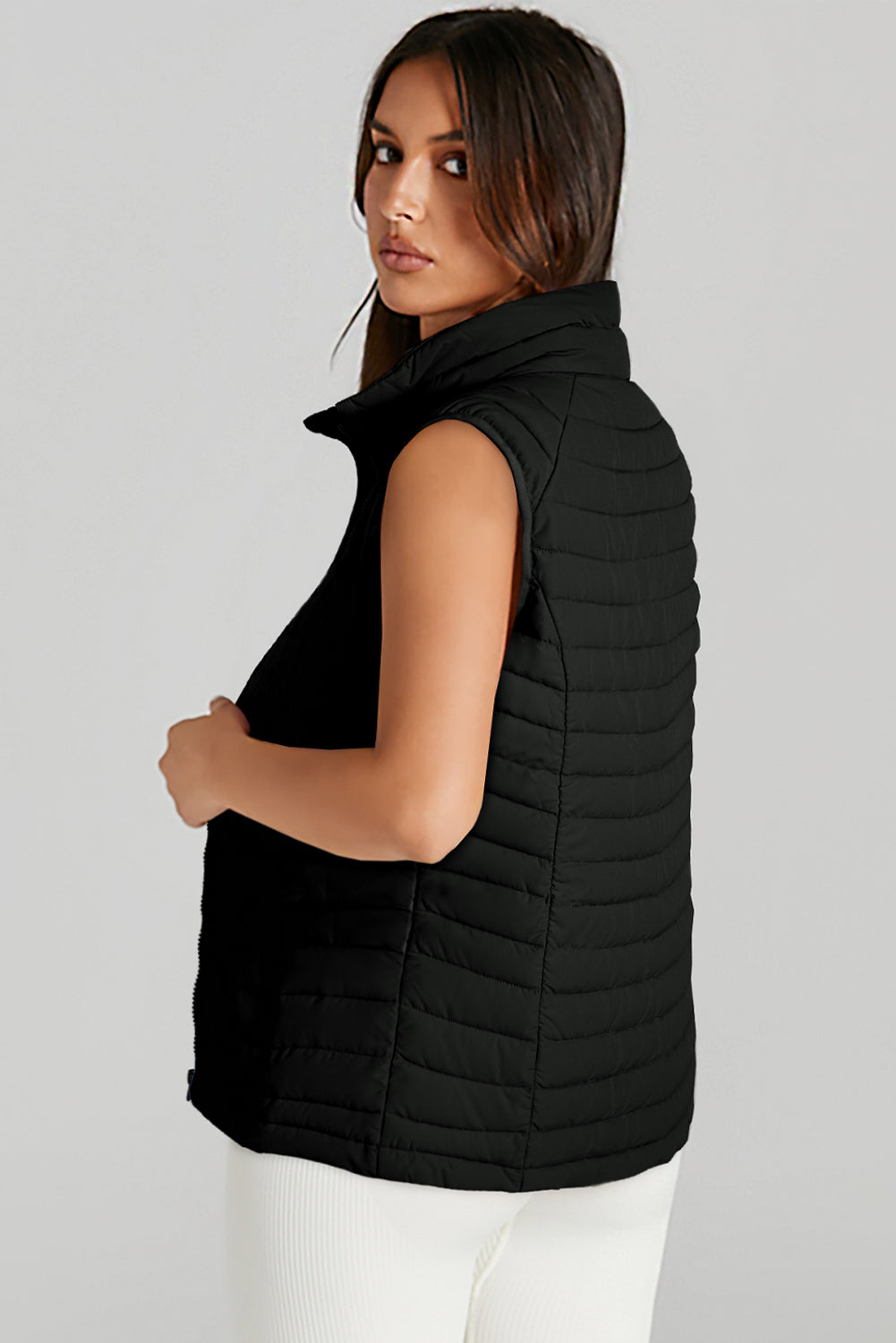 Modern Minimal Quilted Vest