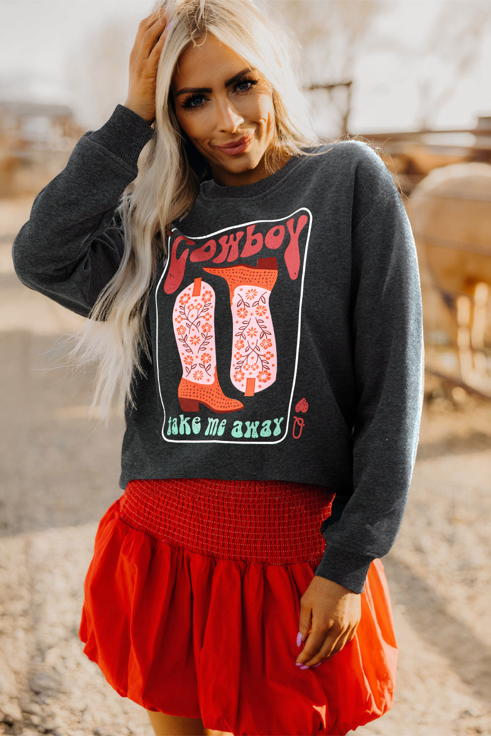 Queen’s Hand Graphic Sweatshirt