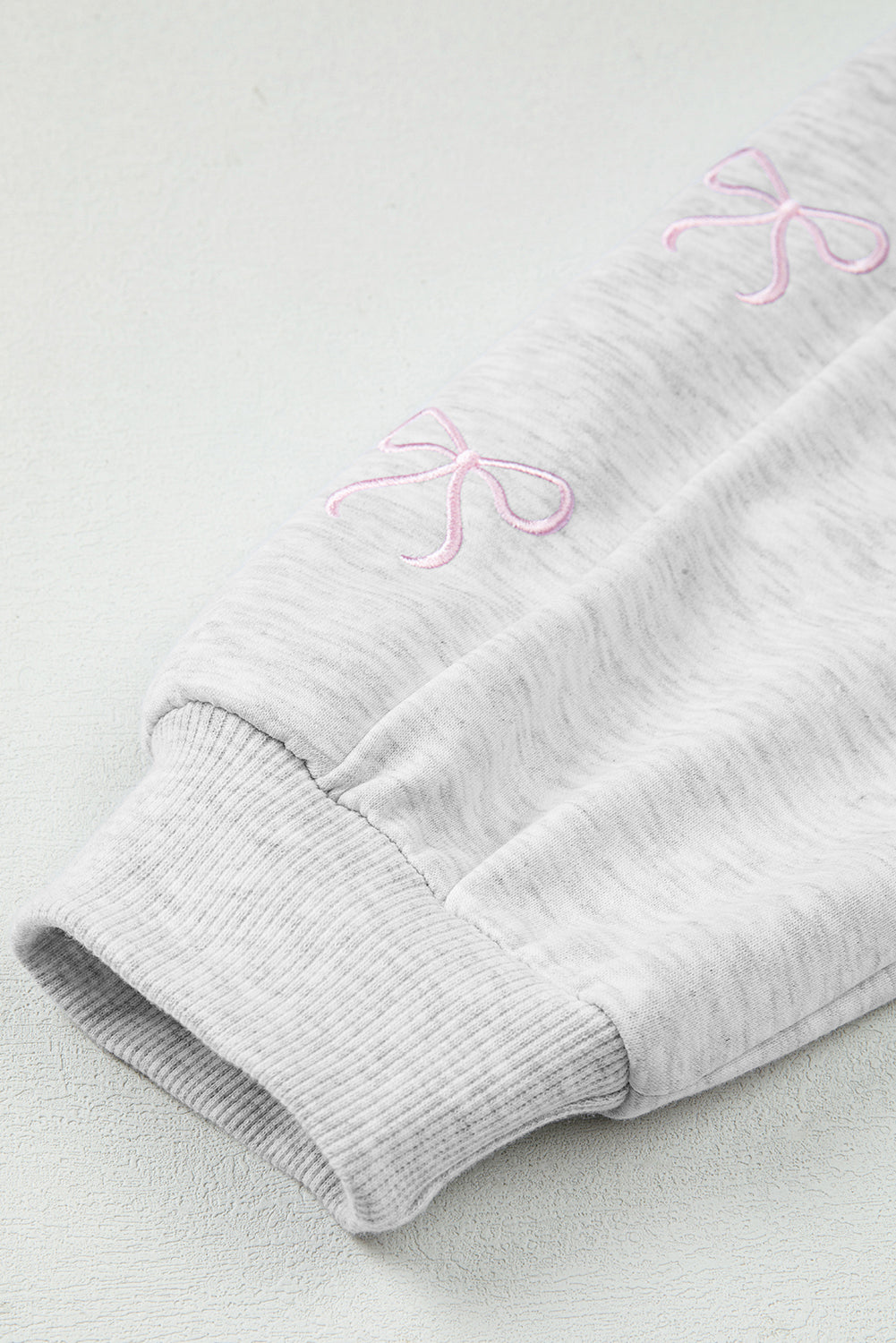 Soft Charm Bow Pullover & Shorts Set