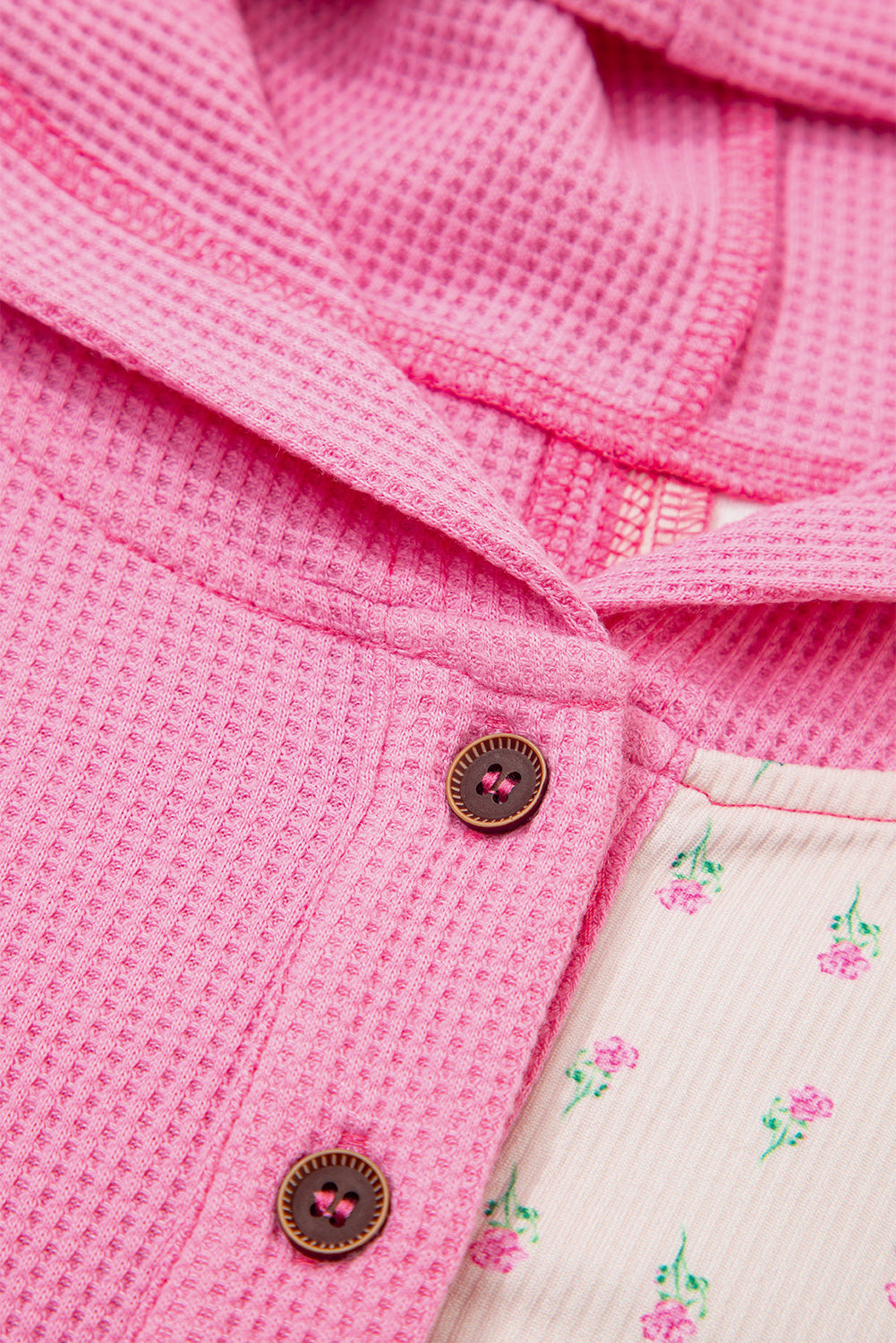 Pink Meadow Patchwork Pullover