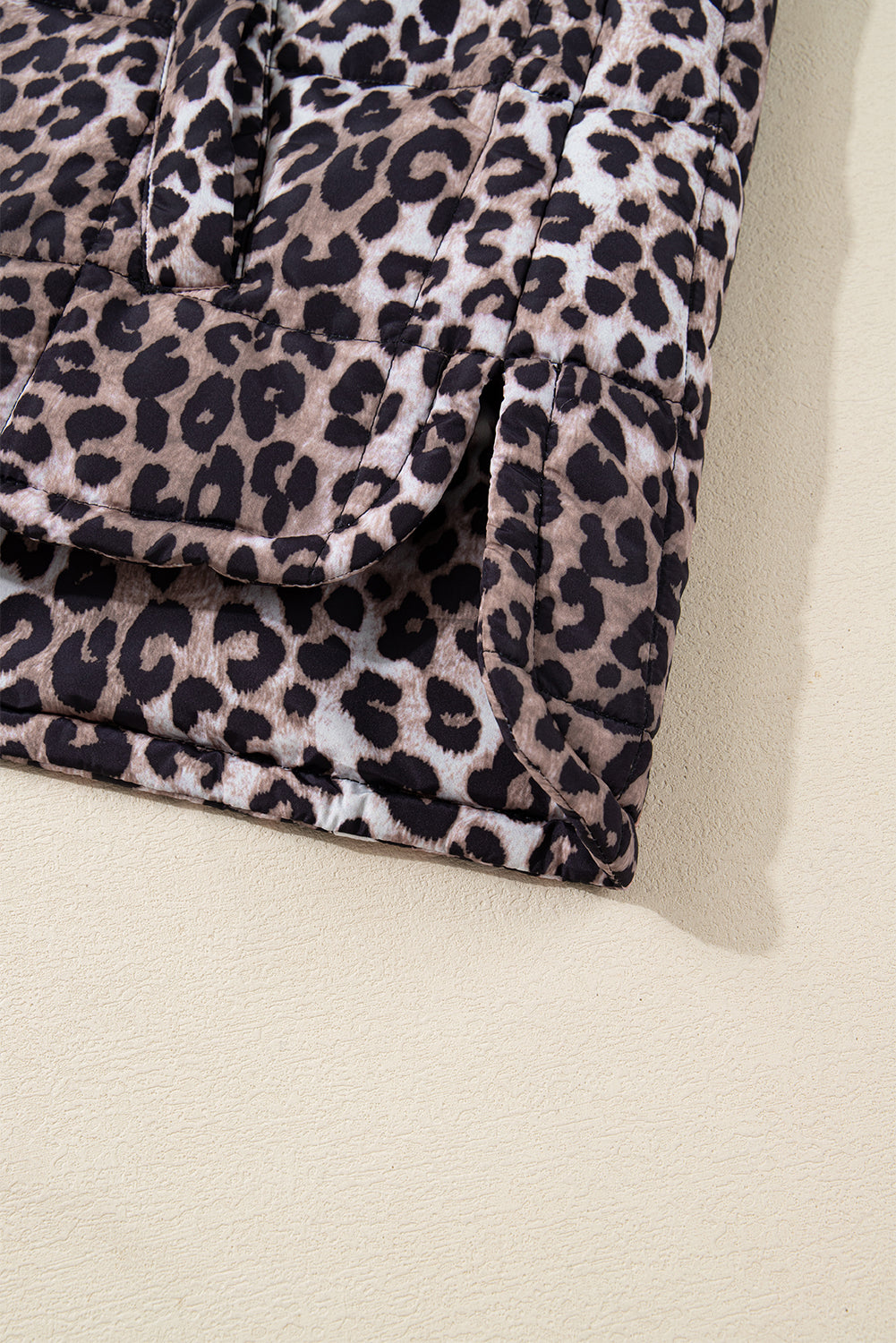 Fierce & Cozy Leopard Vest