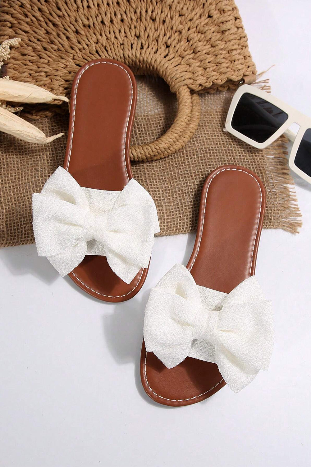 Sunday Rodeo Bow Slippers