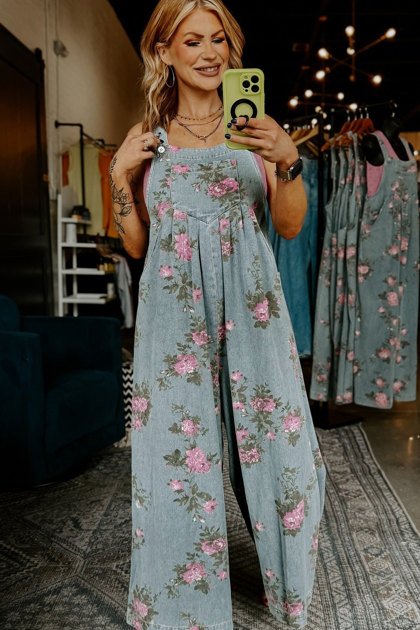 Southern Charm Floral Jumpsuit