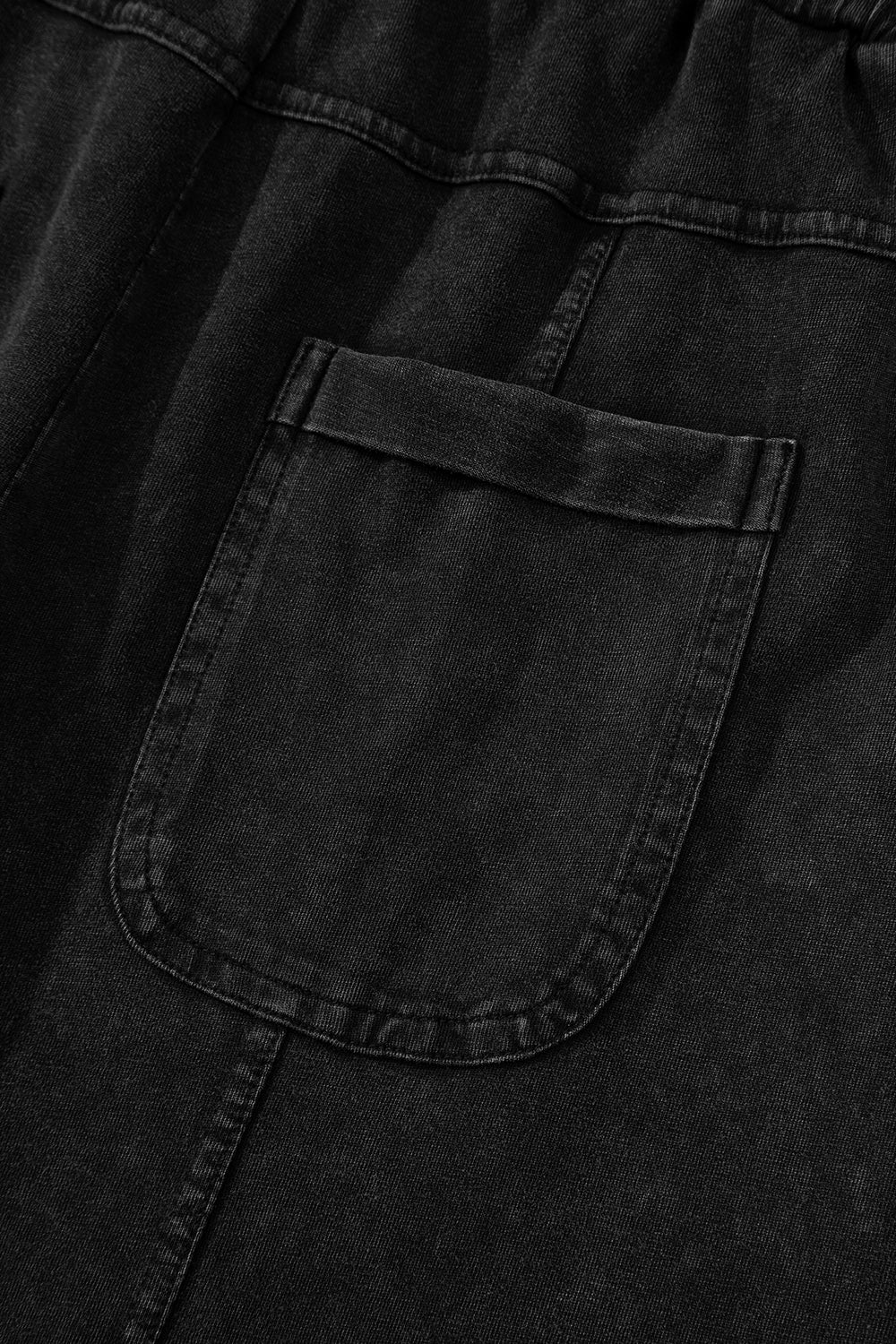 Black Mineral Wide Legs