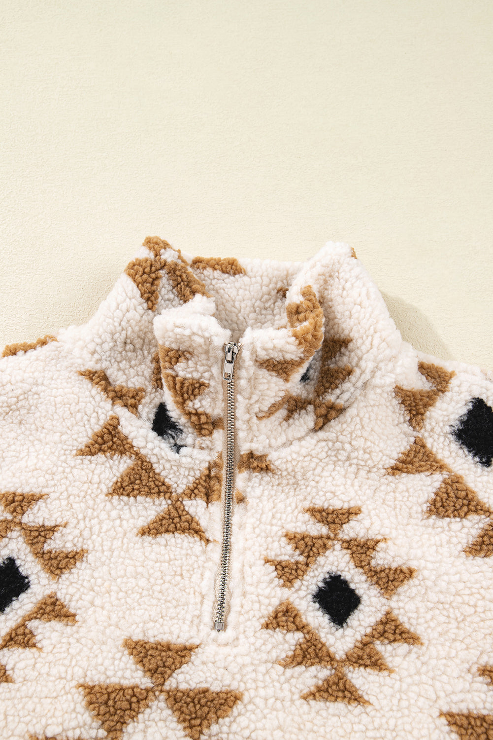 Desert Geo Sherpa Sweatshirt