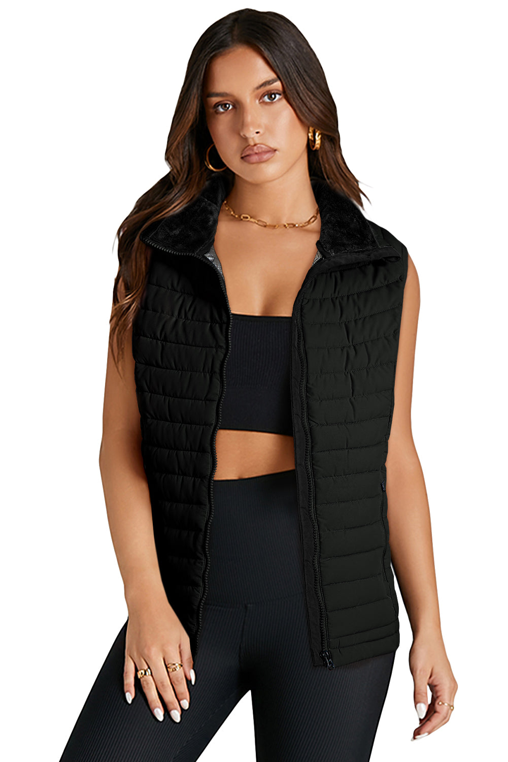 Modern Minimal Quilted Vest
