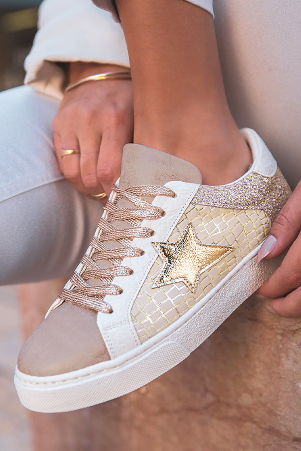 Dust & Dazzle Star Sneakers