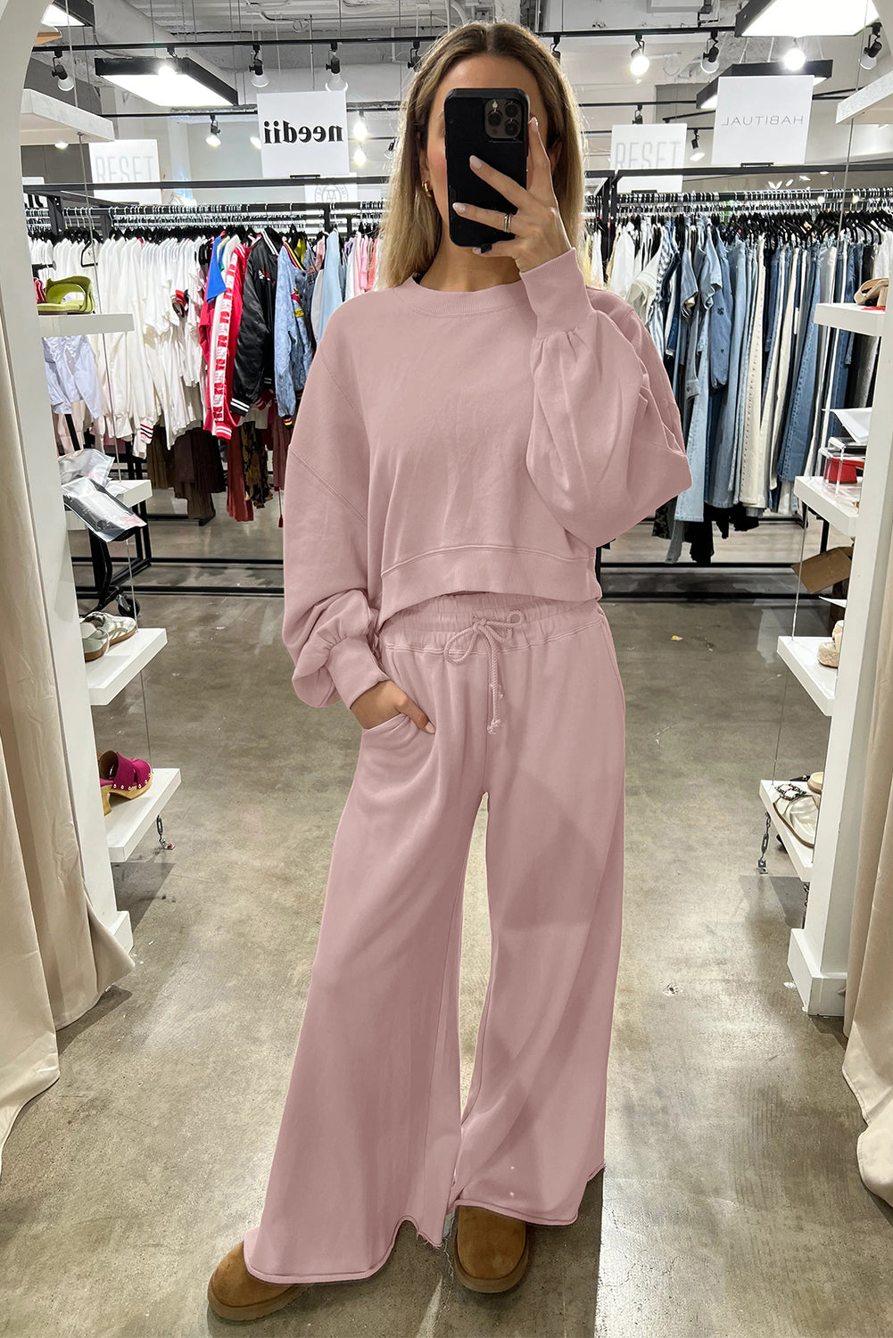 Prairie Pink Flare Co-Ord