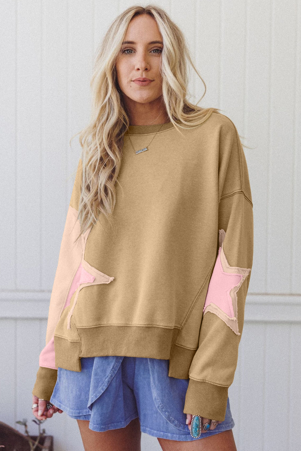 Starlight Patchwork Sweatshirt