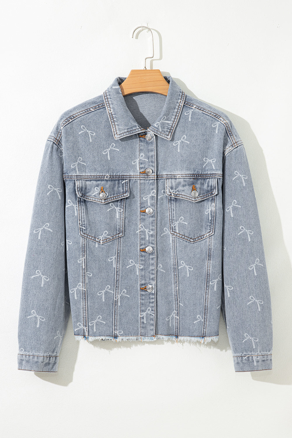 Bow Babe Denim Jacket