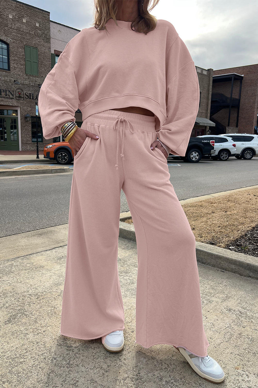 Prairie Pink Flare Co-Ord