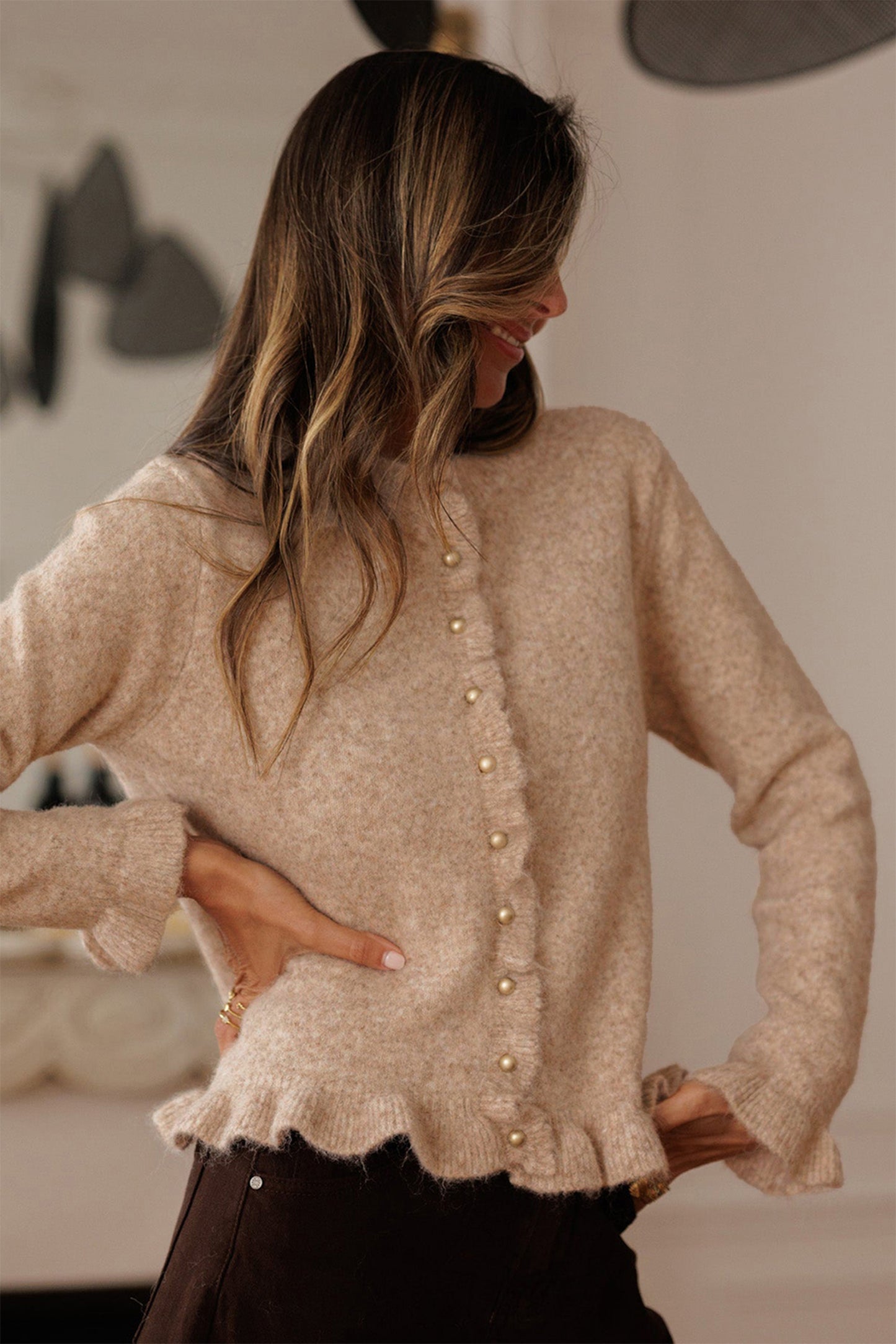Lady Ruffle Sweater