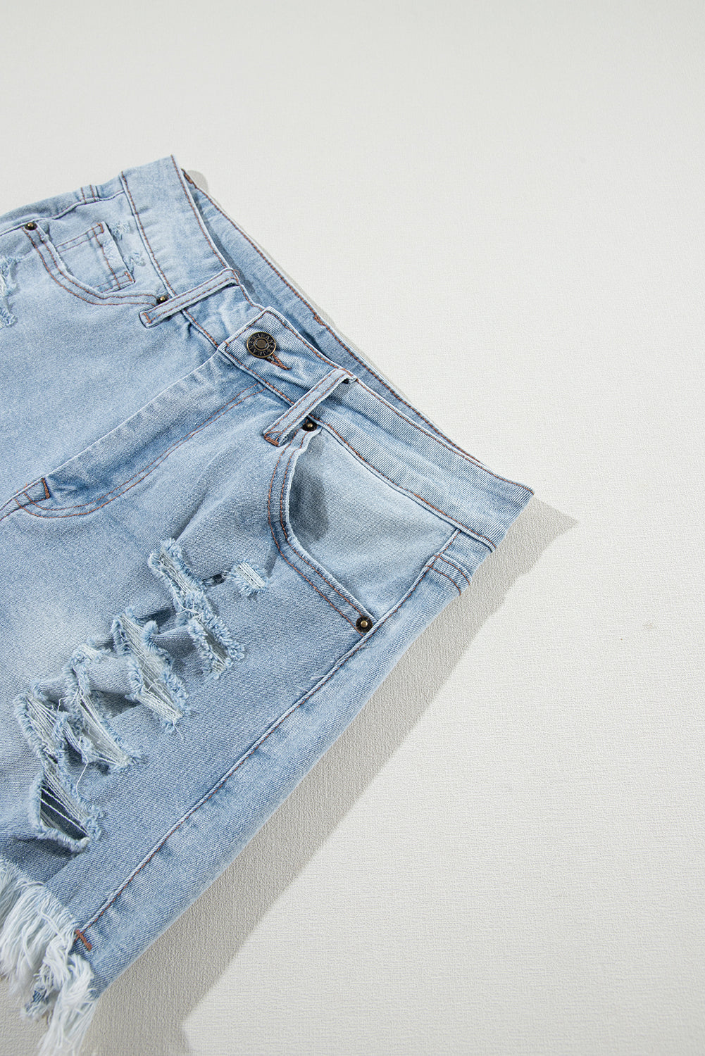 Sun-Kissed Distressed Denim
