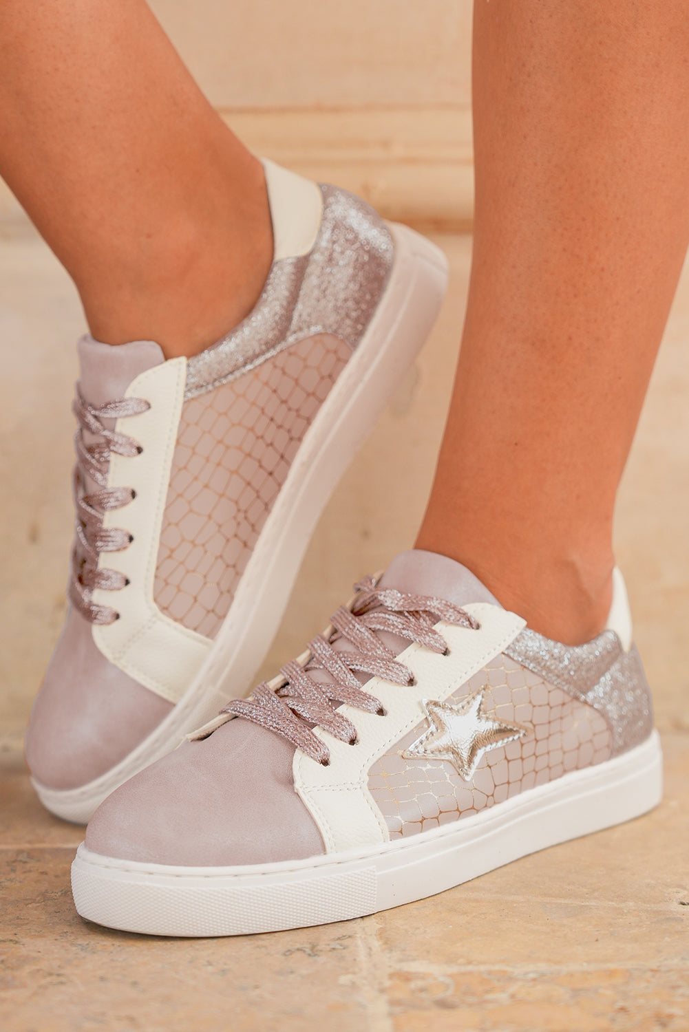 Dust & Dazzle Star Sneakers