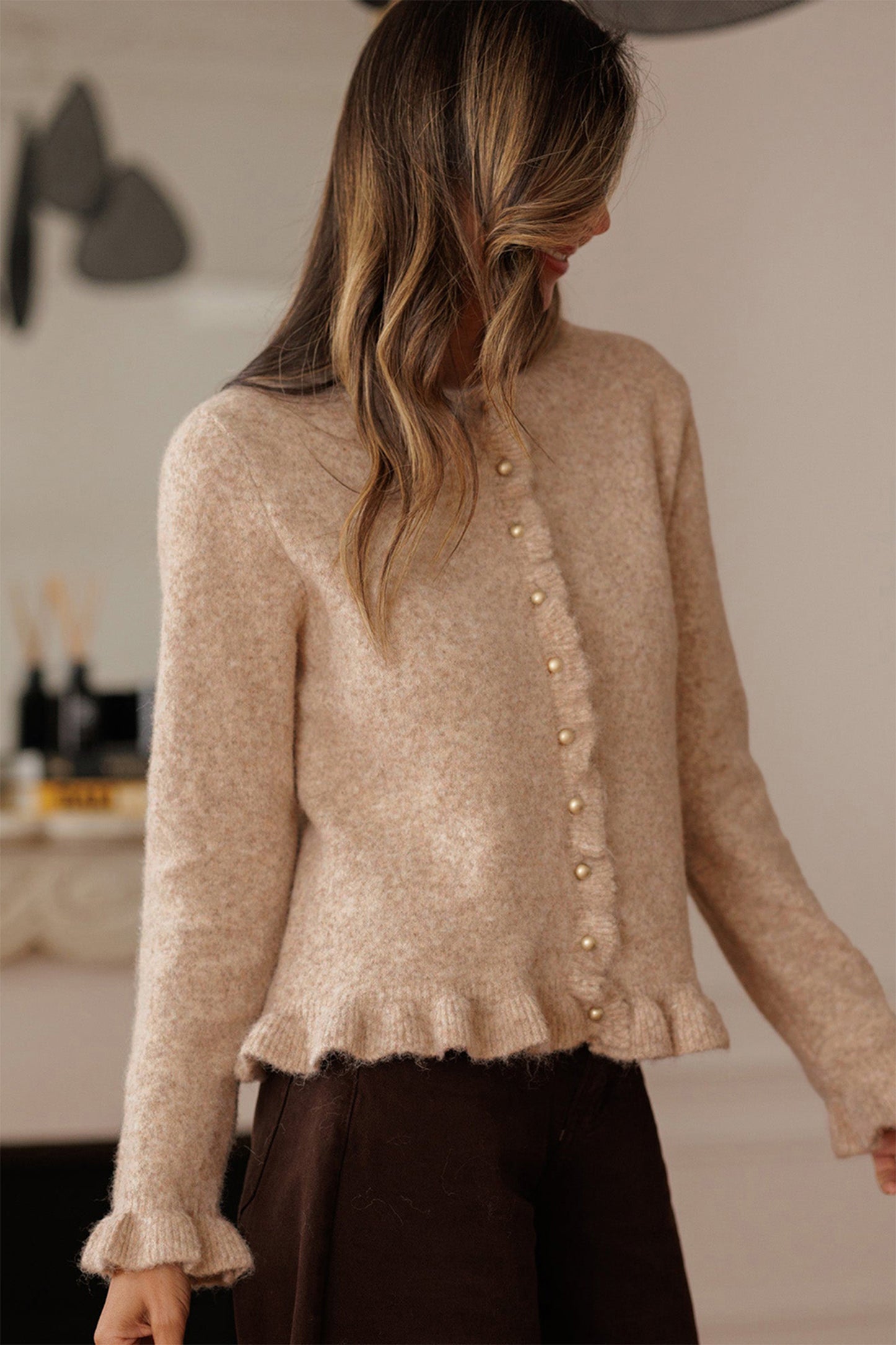 Lady Ruffle Sweater