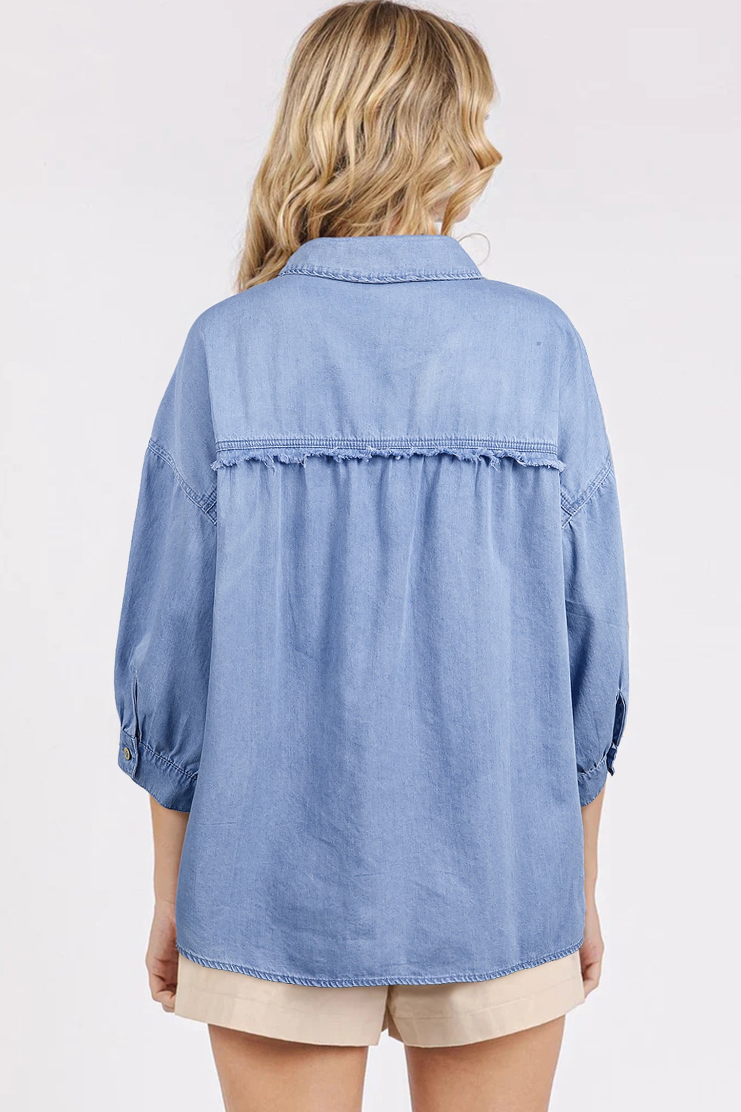Everyday Washed Chambray Shirt