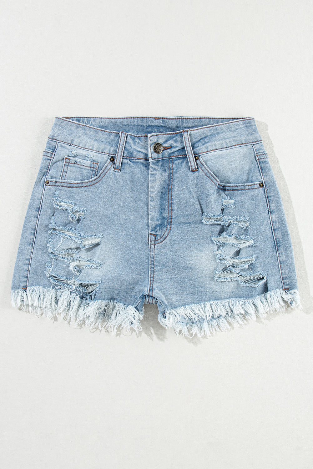 Sun-Kissed Distressed Denim