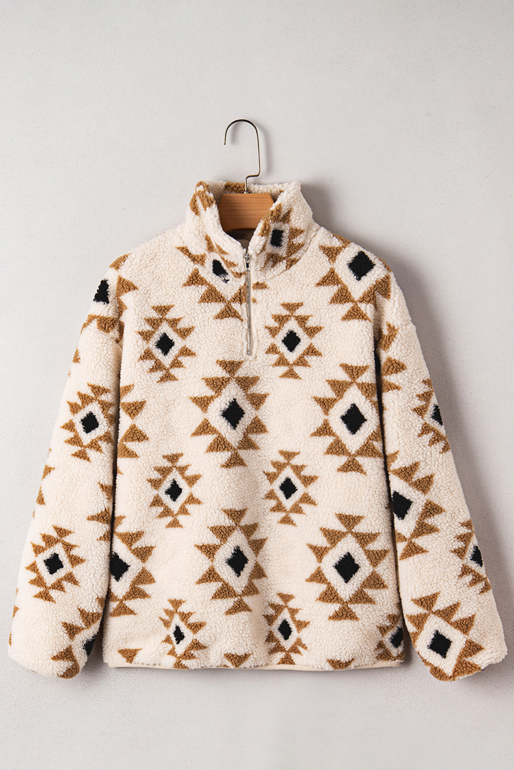 Desert Geo Sherpa Sweatshirt