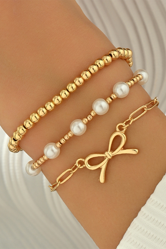 Golden Darling Layered Bracelet Set