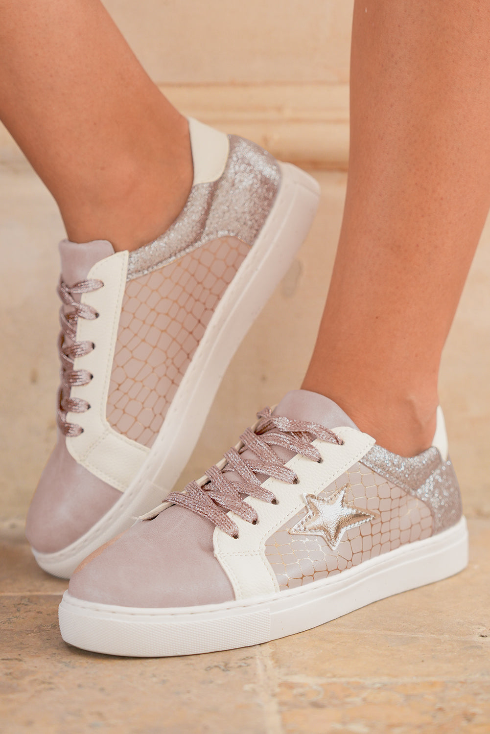 Dust & Dazzle Star Sneakers