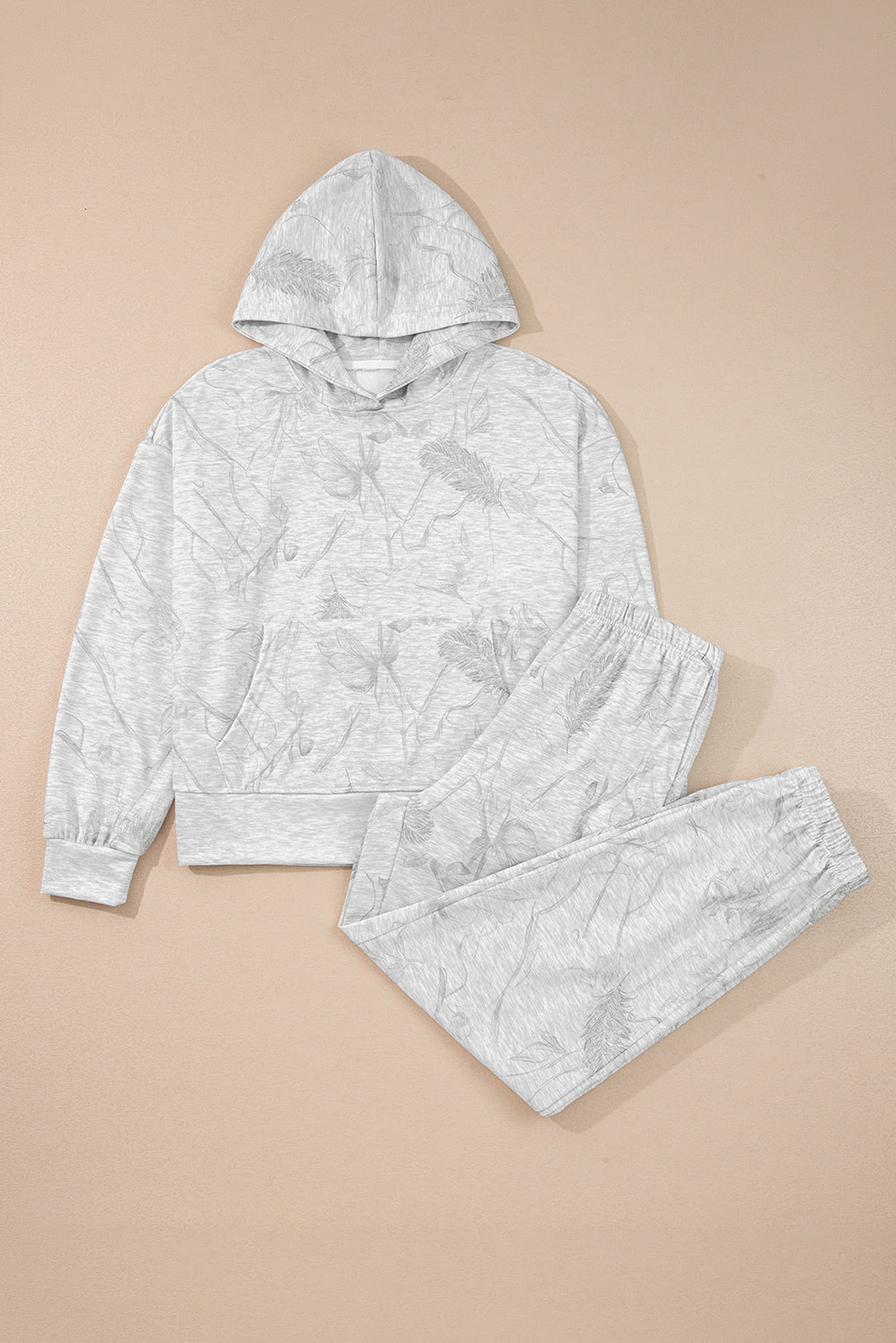 Cloud Drift Camo Hoodie Set