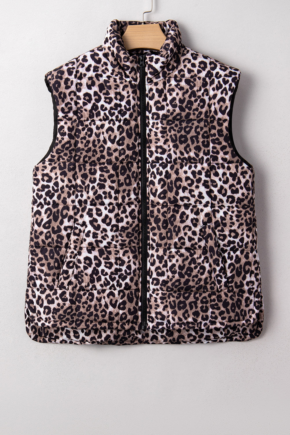 Fierce & Cozy Leopard Vest
