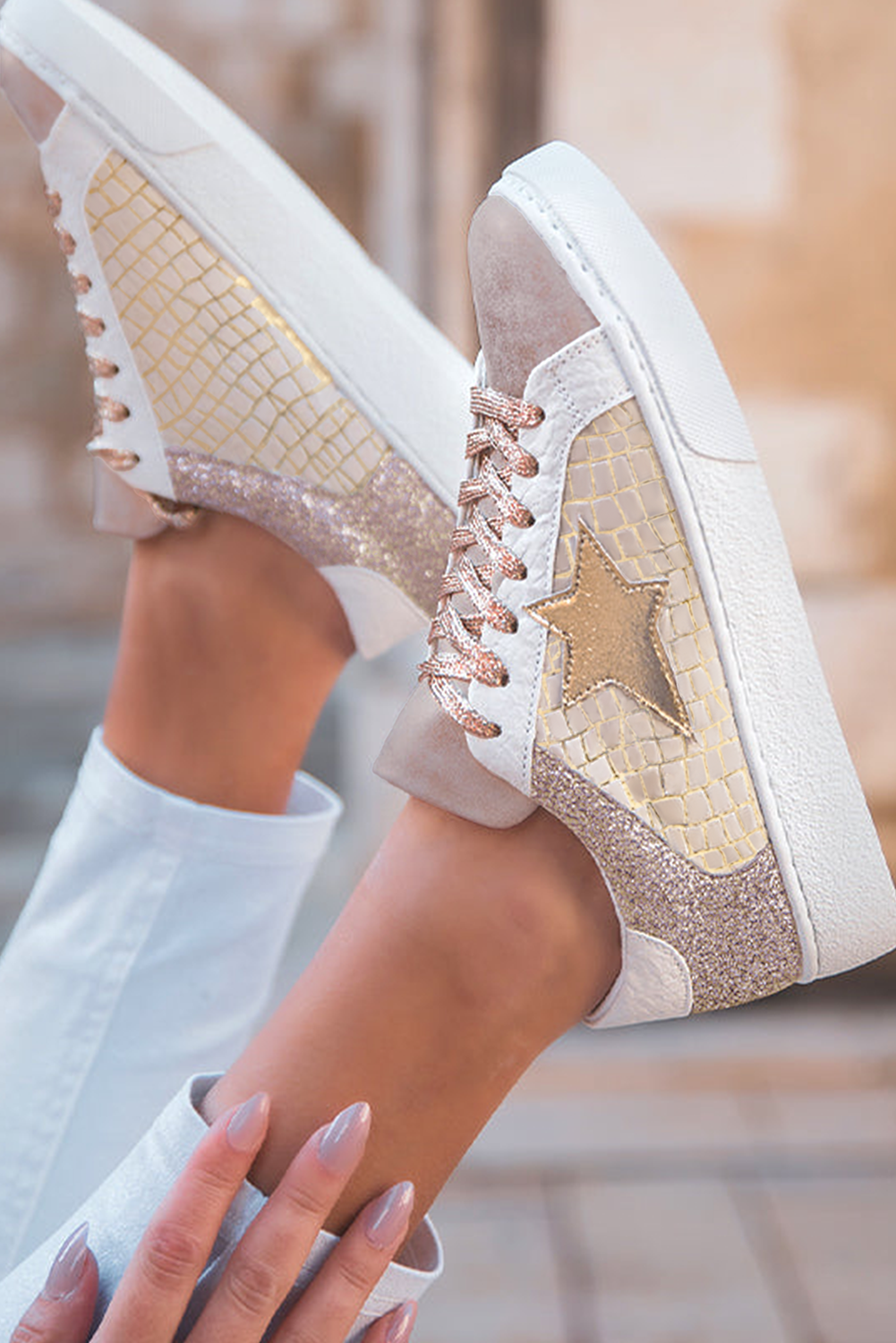 Dust & Dazzle Star Sneakers