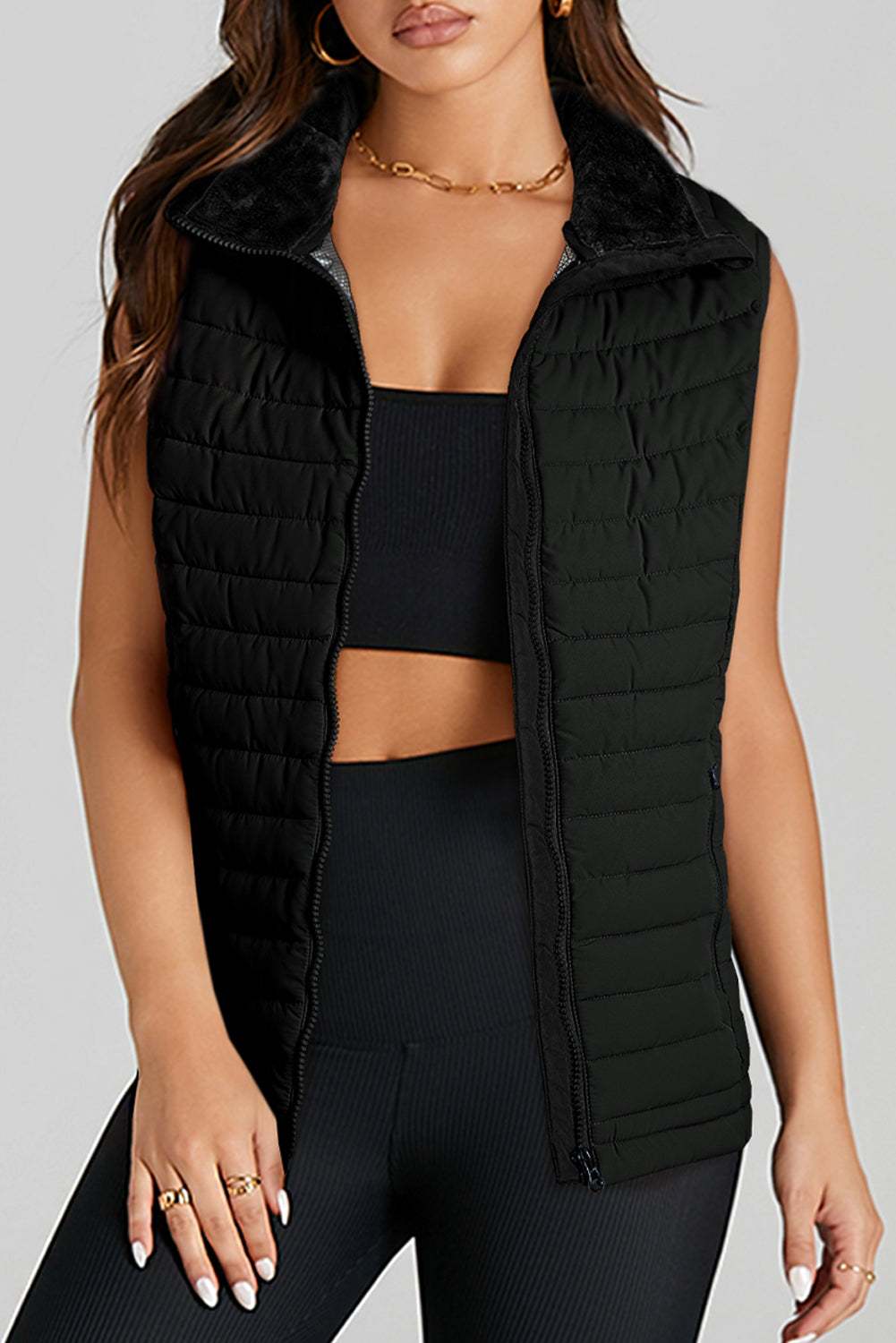 Modern Minimal Quilted Vest