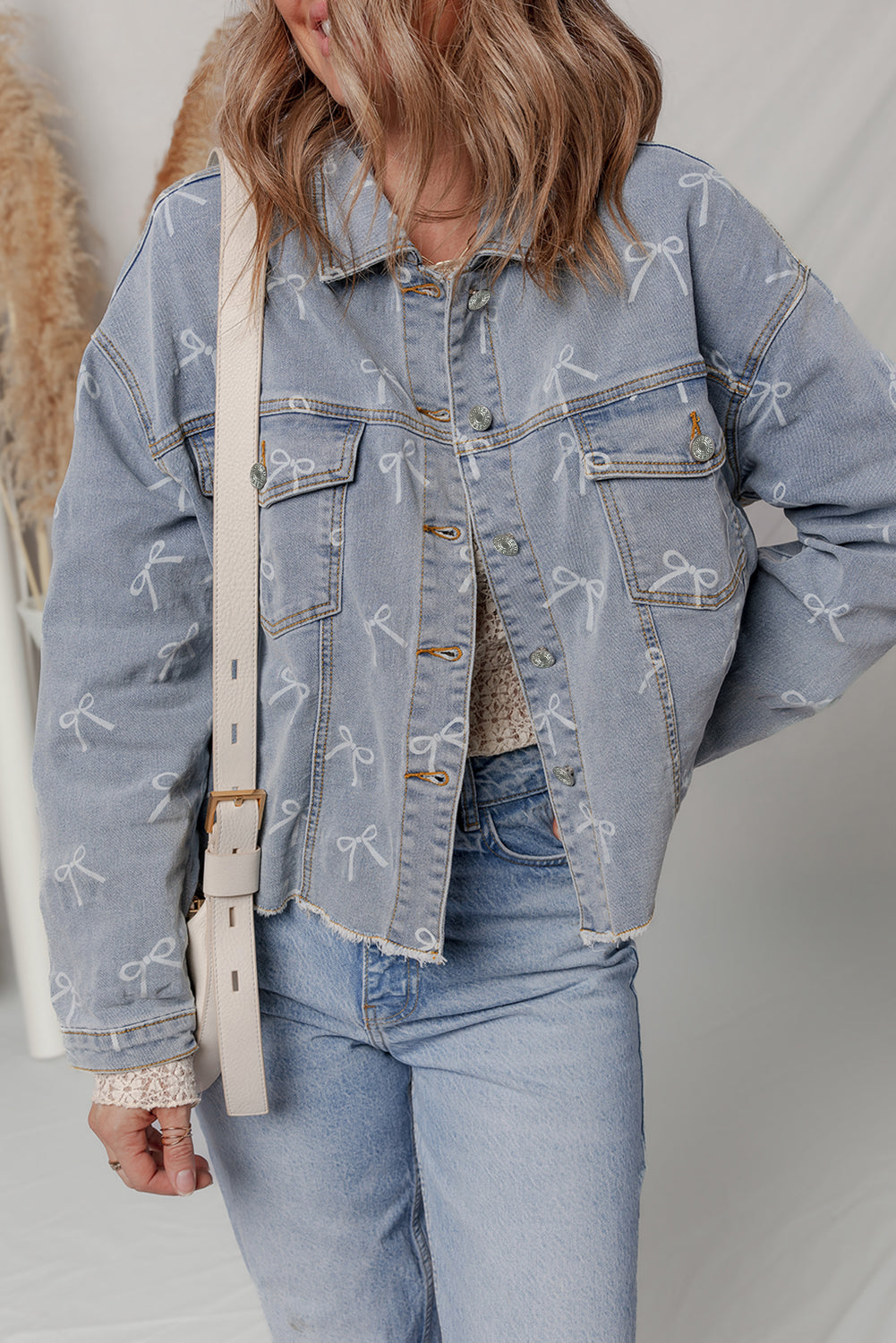 Bow Babe Denim Jacket