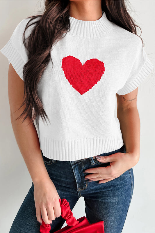 Heart Of Hearts Knit-Top