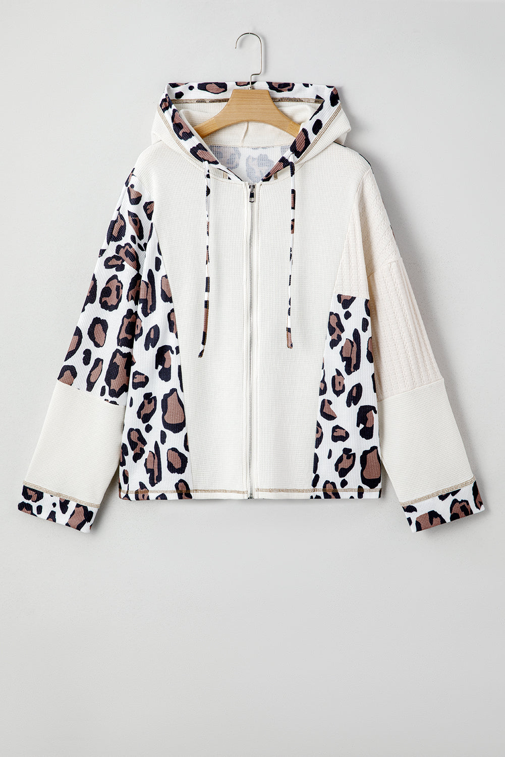 Golden Prairie Leopard Hoodie