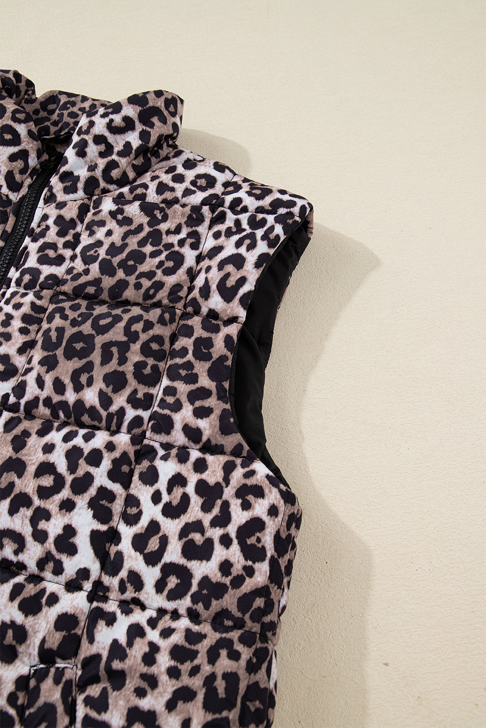 Fierce & Cozy Leopard Vest