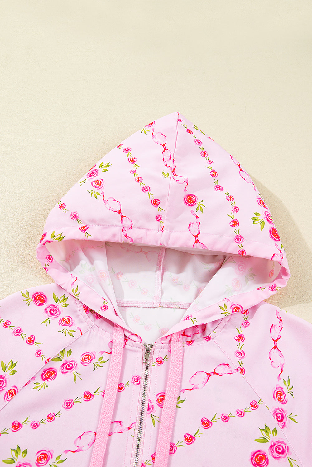 Prairie Blossom Half Zip Hoodie