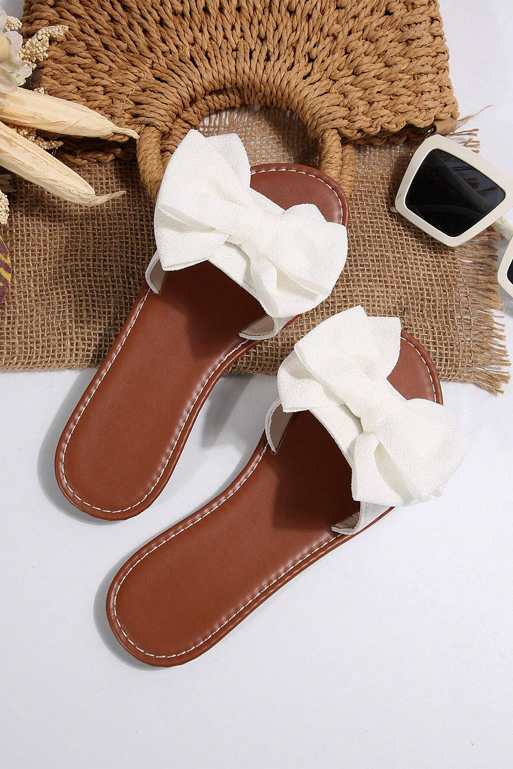 Sunday Rodeo Bow Slippers